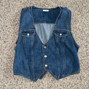 AE Denim Vest